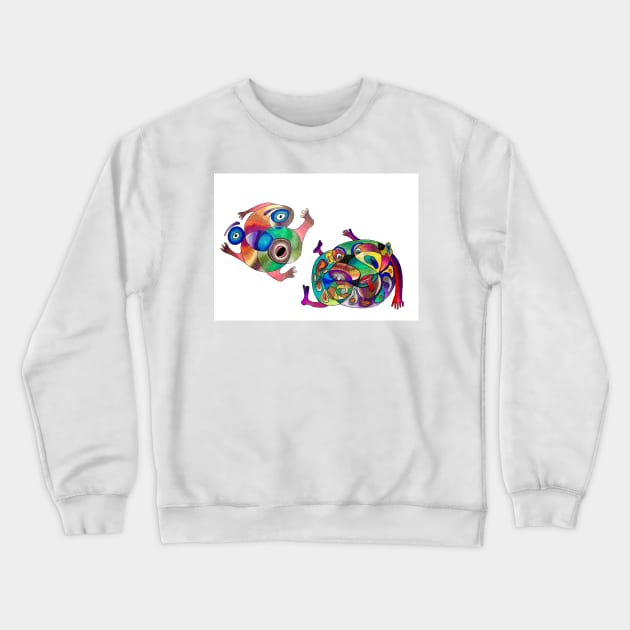 Oopsie Daisy Crewneck Sweatshirt by JimLorman